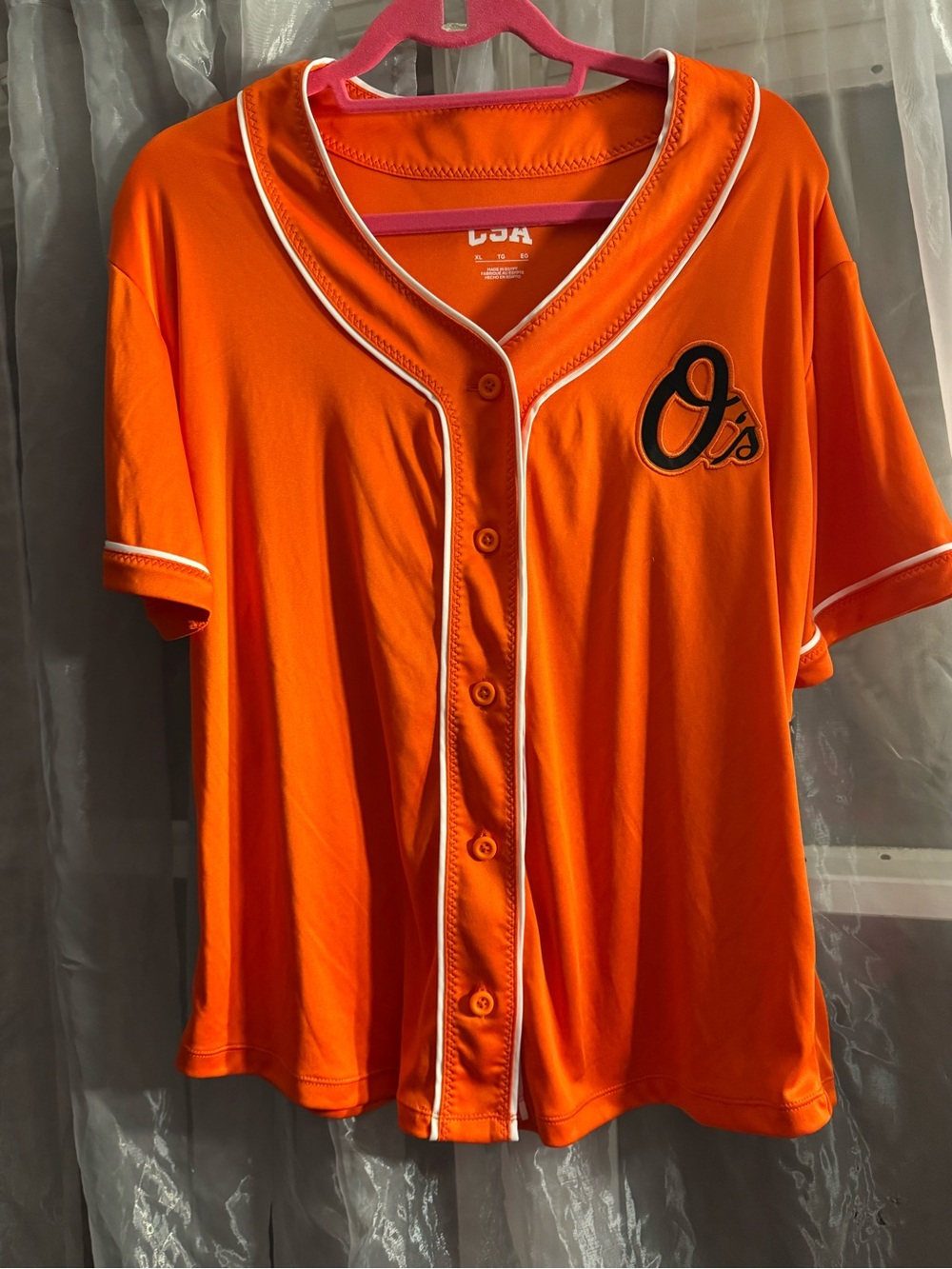 Genuine Merchandise Baltimore Orioles Fill Button Down Jersey
